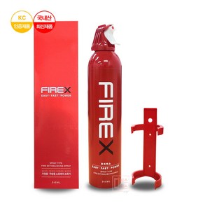 미니소화기 파이렉스 FIREX 스프레이식 소화기 가정용 휴대용 최신제품 당일발송, 465g