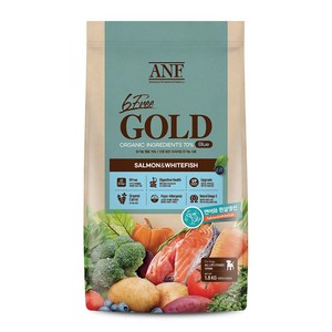 ANF GOLD 독 6free식스프리 연어+희살생선 1.8kg (리뉴얼팩으로 발송), 1개, 3.6kg