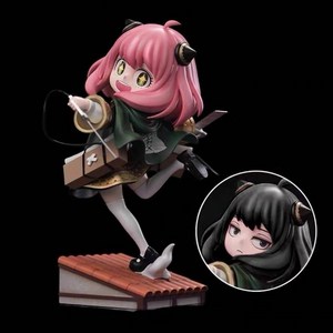 LovEly스토리 스패이 x 거인 진격의 아냐 조립형 피규어 높이 18cm, 1개