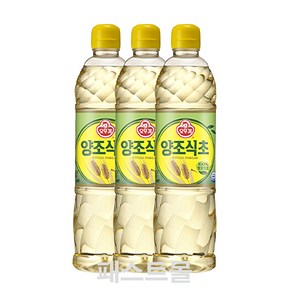 오뚜기 양조식초, 900ml, 3개