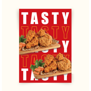 [포스터235] 아메리칸 미국 치킨 chicken 하이볼 호프집 치맥, 1개