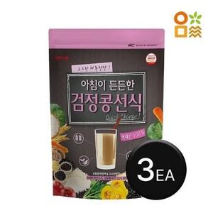 엄마사랑 아침이 든든한 검정콩 선식, 1.2kg, 3개