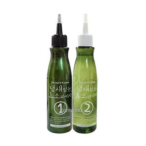 [DK COSMETIC] 냄새없는 효소펌 1제150l+2제150ml 낱개 한세트판매, 150ml, 1개