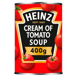 [영국발송] 400g 4캔 헤인즈 토마토 수프 Heinz Cream of Tomato Soup, 1세트