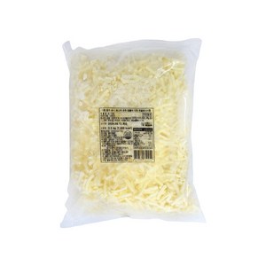 산아몰 모짜렐라 자연치즈99% 슈레드 피자치즈 대용량 2.5kg, 1개