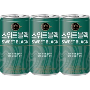 비스 스위트 블랙 캔커피, 30개, 175ml