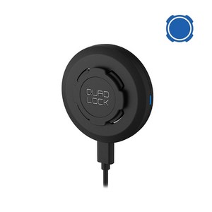 쿼드락 Wireless Charging Head 짐벌타입 자동차충전기, 단품, 1개