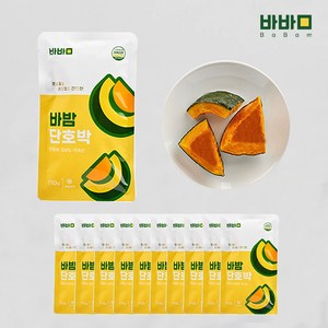 밤맛나는 제주산 바밤 단호박, 110g, 10개