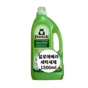 프로쉬 알로에베라 세탁세제, 1.5L, 1개