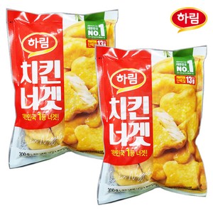 [퀴클리몰] 하림 치킨너겟 300g, 2개