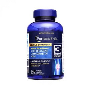 뜨거운 판매 더블 글루코사민 chondroitin msm 공동 Soother 240 Caplets 지원 공동 건강 단백질 슬라이스 컴포트 스포츠를 촉진