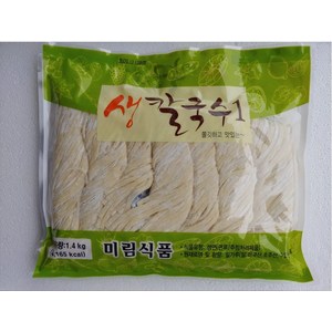 칼국수면 해물 대용량 업소용 식자재 매운탕 샤브샤브 사리 7인분 1.4kg, 1개