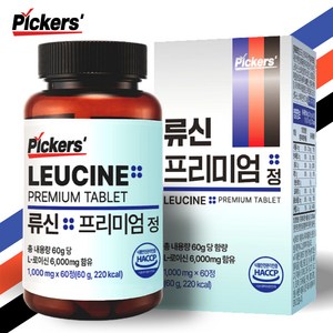 픽커스 류신 단백질 타블렛 프리미엄 정 1000mg, 60정, 60g, 1개