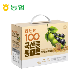 [농협식품] 국산콩 통째로 검은콩 17곡두유 190ml 건강한 한끼 아침 간식, 24개
