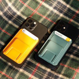 [너의생각] 핸드폰 거치대 카드 지갑 포켓 1+1, 레드, 2개, 옐로우