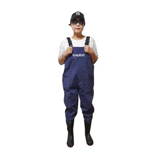 누림 성인 가슴장화 4종 해루질 갯벌체험 낚시장화 /일반형 네이비 카키 / 겨울용 기모 / 고급형 나일론, 겨울용 기모 가슴장화, 240