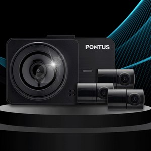 현대폰터스 4채널 블랙박스 64G 차량용 안전운전 좌우 전후방 카메라 무료장착서비스, 64GB