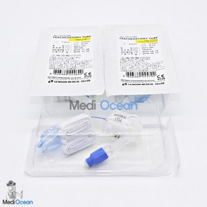 세운 기관절개튜브 Silicone Tacheostomy ID 4.0mm CUFFED High Volume 1개 11950