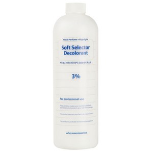 우신 소프트 셀렉터 산화제 3% 1000ml, 1개, 1L