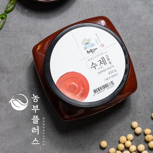 농부플러스 국산 고추장 수제 재래식 전통 장류 450g, 1개