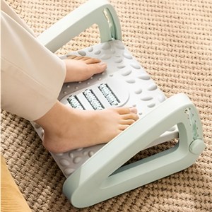 하네스트 각도조절 지압 사무실 발받침대 풋스툴, 민트