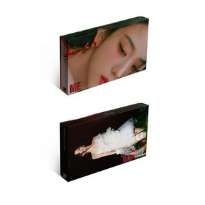 블랙핑크 지수 (JISOO) - FIRST SINGLE ALBUM ME [패키지박스+CD+포토북88P+셀피 포토카드 랜덤1종+폴라로이드 랜덤1종+가사지+북마크], Black ve