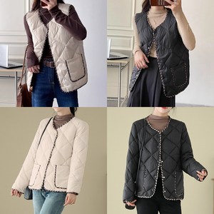 애띠앙 여성 퀼팅 패딩 조끼 베스트