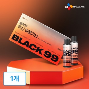 CJ웰케어 한뿌리 블랙99 흑삼 아르기닌, 1박스, 350ml