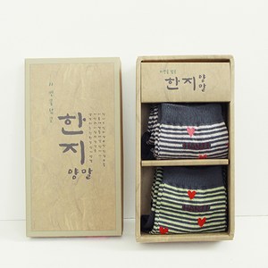 ALLDAYSOCKS 여성 한지양말 세트