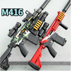 잭타이거 탄피배출 스나이퍼 저격총 소총 장총 샷건 AWM M416 에어소프트건 에땁 카구팔 볼트액션, 카키, 1개