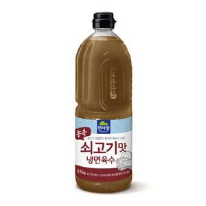 면사랑 쇠고기맛 냉면 육수 2.1kg, 1개