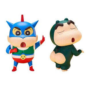 짱구는 못말려 코스프레 Vol 1 A B 피규어, B 개구리