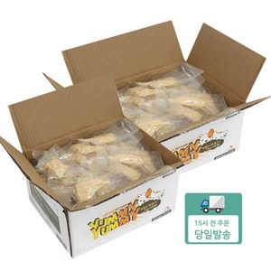 [친절한도그씨] 야미야미 닭가슴살 100개입 2박스 고양이간식, 2.2kg, 2개