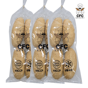 CFC베이커리 수제 통밀 바게트, 4개, 90g