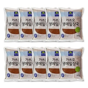 면사랑 가쓰오 냉 메밀장국, 300g, 10개
