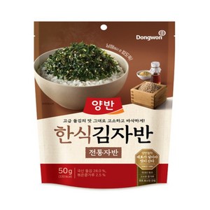 [동원]양반명품 김자반 50g, 3개