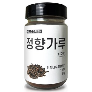 헬로우그린 천연 향신료 정향 가루 분말 90g(통) 클로브, 90g, 1개