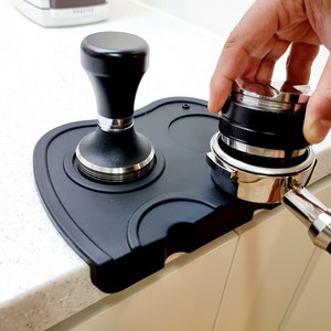 빈플랜트 커피 템핑매트 카페 탬핑메트 드롱기 템퍼받침대, 1개