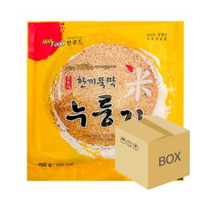 한푸드 한끼뚝딱 누룽지, 150g, 20개