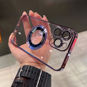 PYHO적용아이폰15프로/프로맥스케이스 흡착식 풀백추락방지HJSJK1502