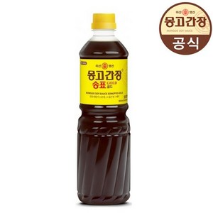 몽고간장 마산 송표골드, 900ml, 3개