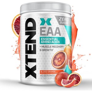 XTEND 싸이베이션 EAA 엑스텐드 EAA XTEND EAA + BCAA 아미노산 파우더 40 서빙, 1개