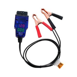 메모리 세이버 Obd2 12V 전원 끄기용 비상 공급 장치 배터리 클립, 1개