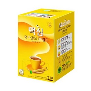 맥심 모카골드 마일드 커피믹스, 12g, 210개입, 1개