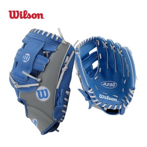 윌슨 야구글러브 A290 LWSA290BLGY10R 10인치 우투 어린이용, 글러브_LWSA290BLGY10R