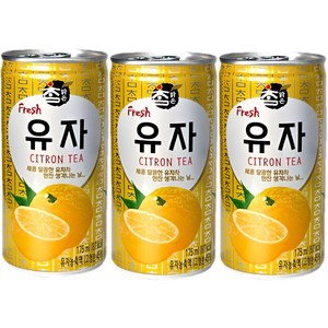 대일 참맑은 유자 175ml x 30캔/유자차 음료 업소용, 30개