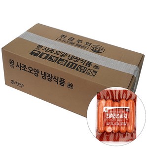 컨츄리소시지 350G사조 BOX(15), 15개, 350g