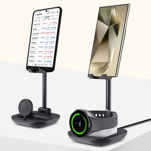 벤타론 갤럭시 3in1 거치대 겸용 무선충전기 갤럭시워치 호환, 1개