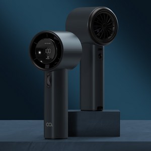 오아 터보젯 휴대용 BLDC 초강력 미니 핸디 핸드 손풍기 손 선풍기 OFN-057, 그레이