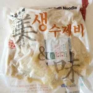 미앤미 생수제비 1 Kg 5-6인분 매운탕 추어탕 찌게사리 밀가루수제비, 1개, 1kg